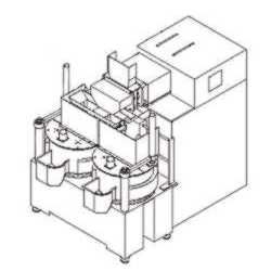 Outline of Caleva Twin Spheronizer with Extruder