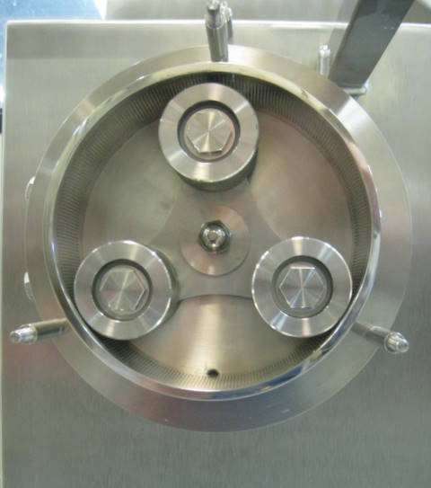 Three rollers for maximum throughput