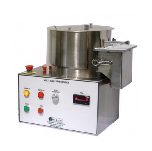 Caleva Multi Bowl Spheronizer with 250mm Bowl Kit fitted